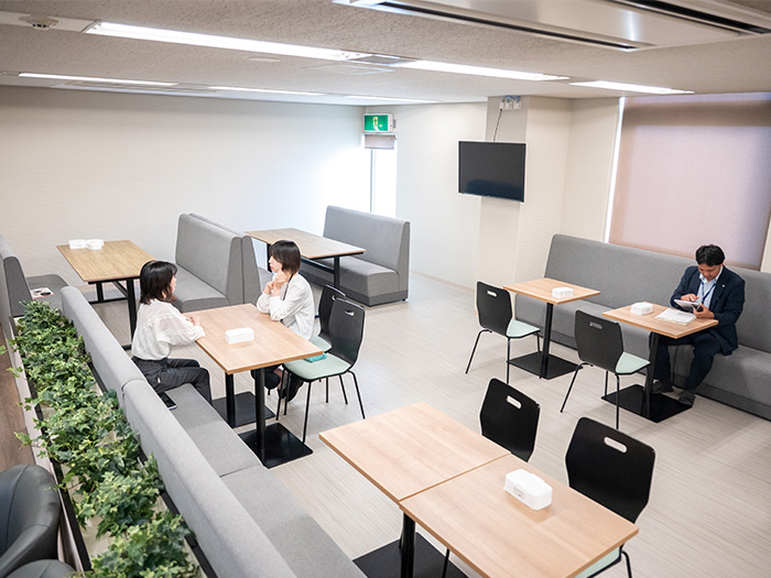 ウライ株式会社 休憩スペース